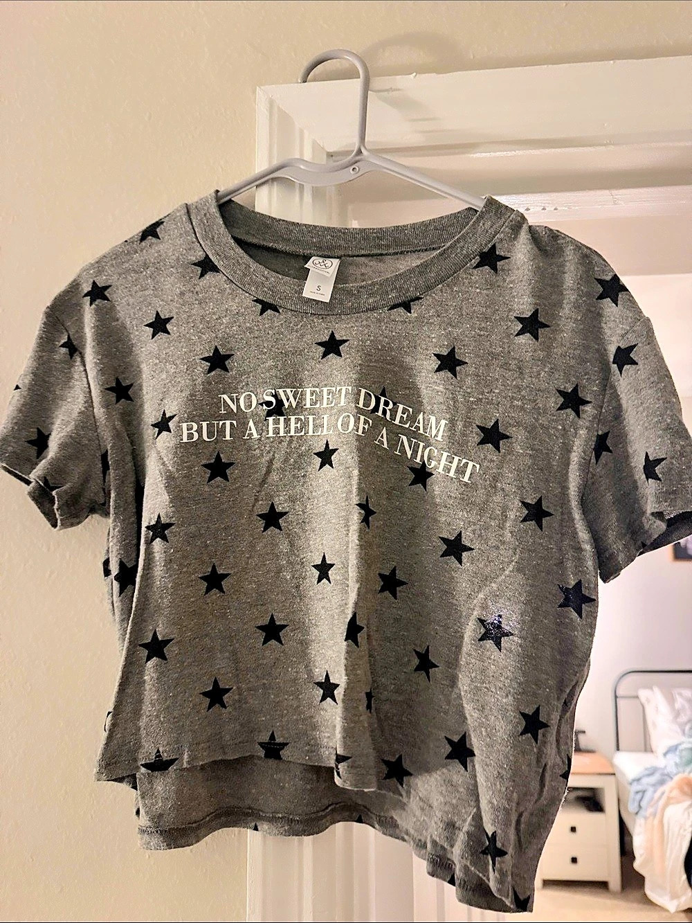 American Apparel Star Print Short Sleeve Tee Size Small